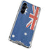 Australia Flag Distressed Galaxy S23 FE Clear Case